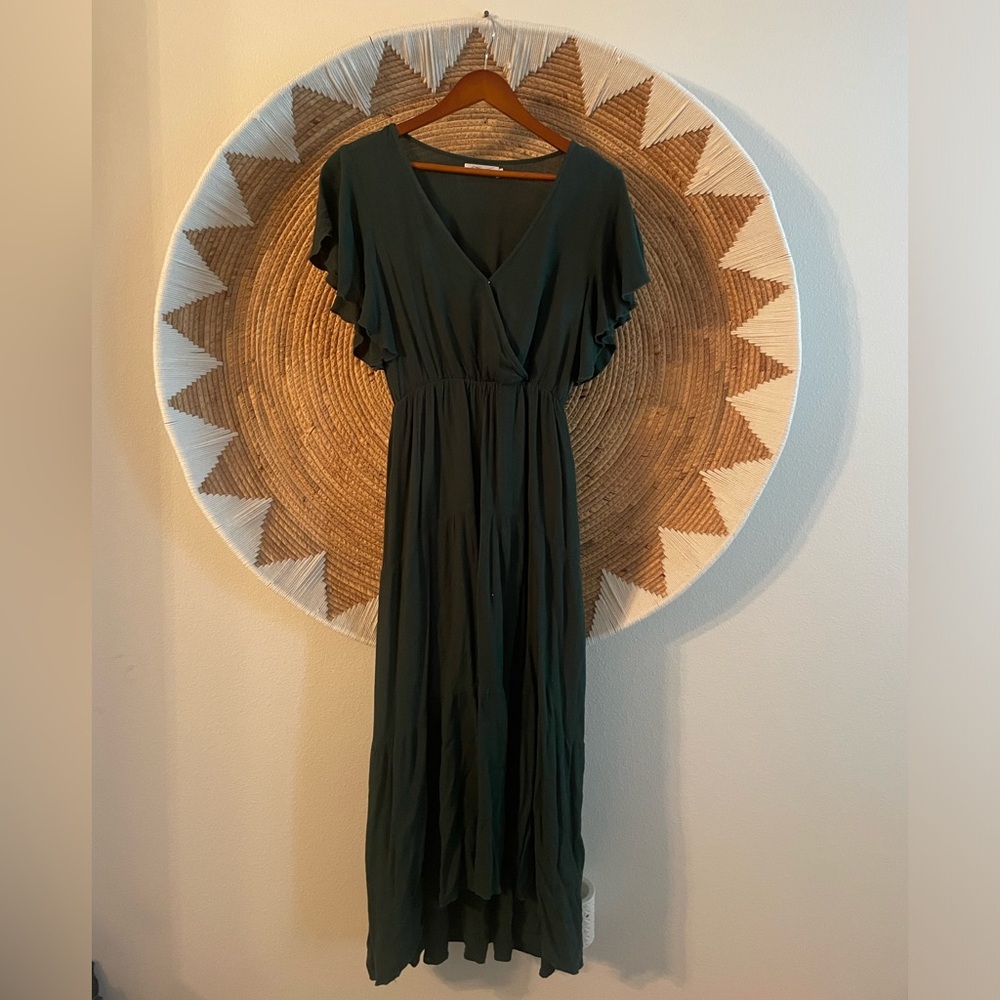 Maxi Green dress